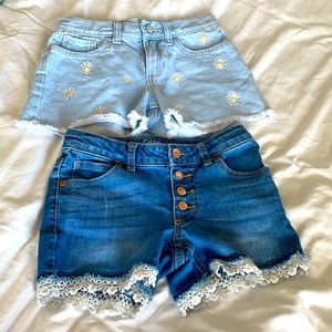 Jean shorts